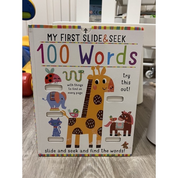 Jual Buku anak My First Slide and Seek 100 First Words | Shopee Indonesia