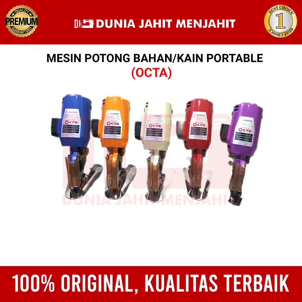 Jual Mesin Potong Bahan Kain KM OCTA/KAESAR RS-100/RS 100 Portable ...