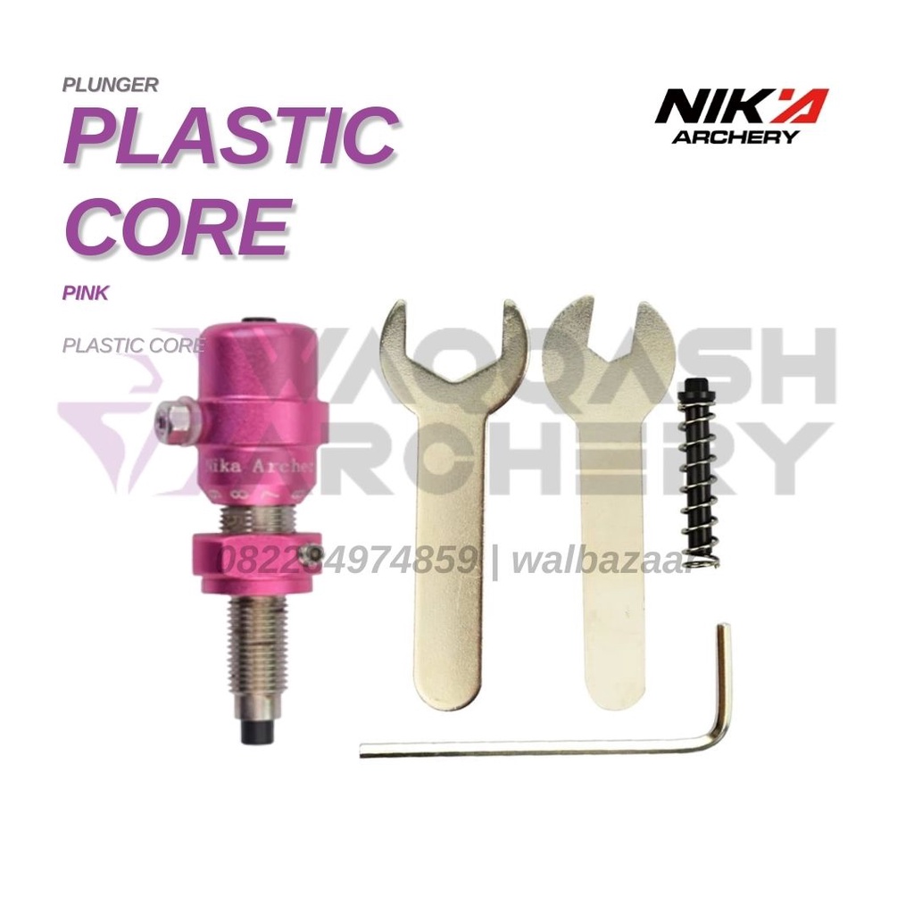 Jual NIKA ARCHERY PLASTIC CORE PLUNGER Panic Button Recurve | Shopee ...