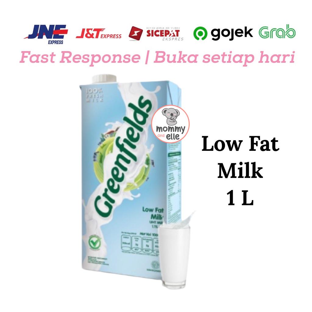 Jual Greenfields Uht Low Fat Milk 1l Susu Uht Rendah Lemak Shopee