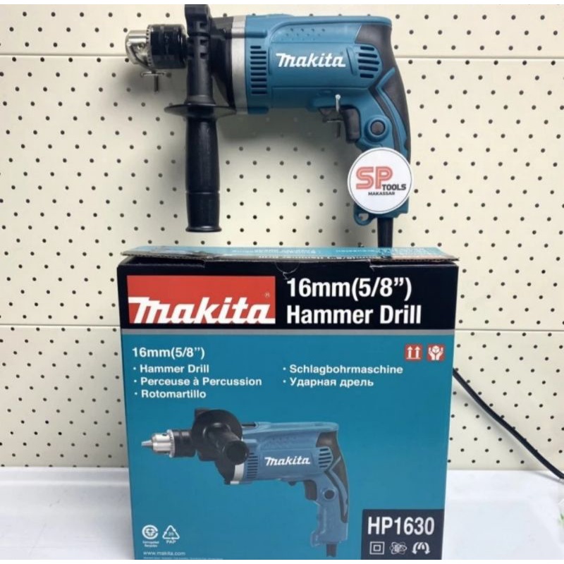 Jual Makita Hp1630 Mesin Bor Tembok Beton 16mm Shopee Indonesia 5080