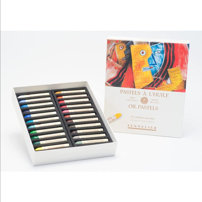 Jual Sennelier Artist Oil Pastel Color Stick Set 24 Cardboard Standard
