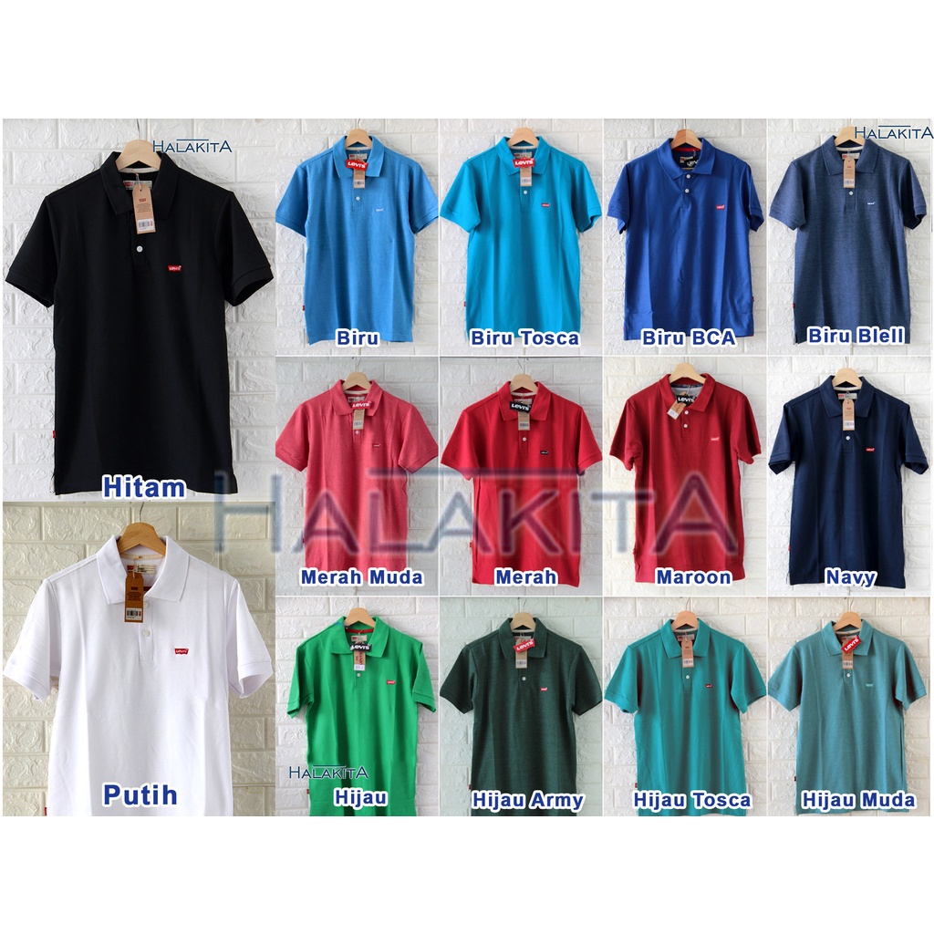 Jual Kaos Pria Poloshirt / Kaos Kerah / Kaos POLO / Kaos Kerah Pria