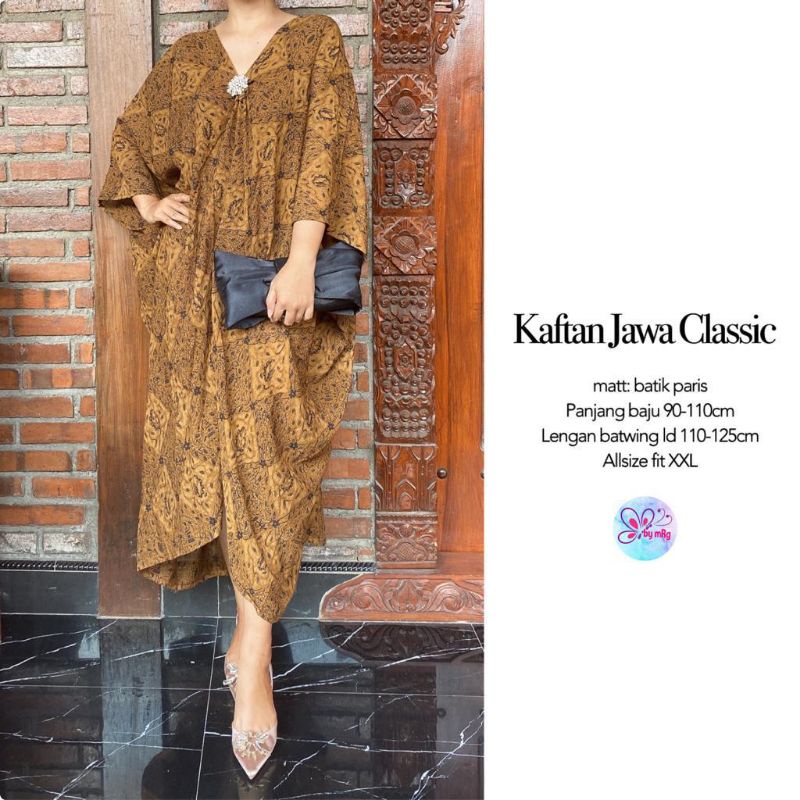 Jual KAFTAN PARIS JAWA CLASSIC BATIK | Shopee Indonesia
