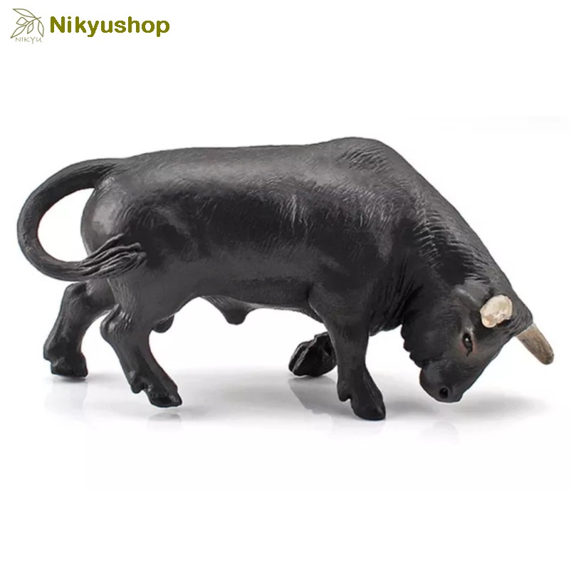 Jual [Nikyushop] Mainan Figure Hewan Pajangan Miniatur Animal Sapi ...
