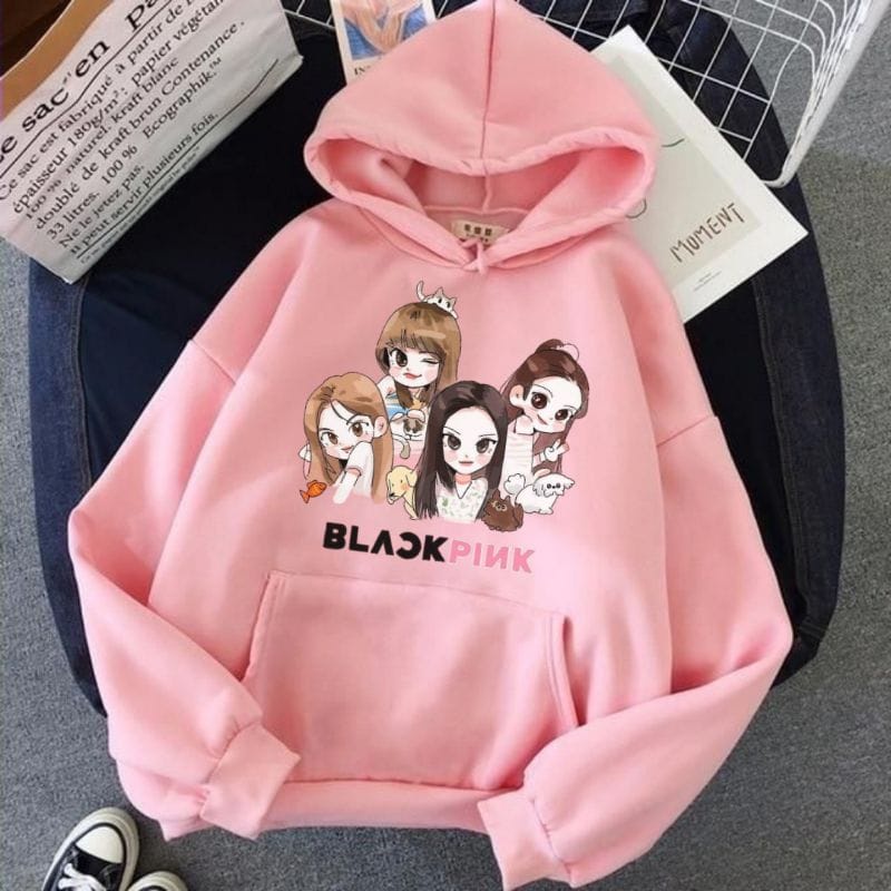 Hoodie 2024 blackpink shopee