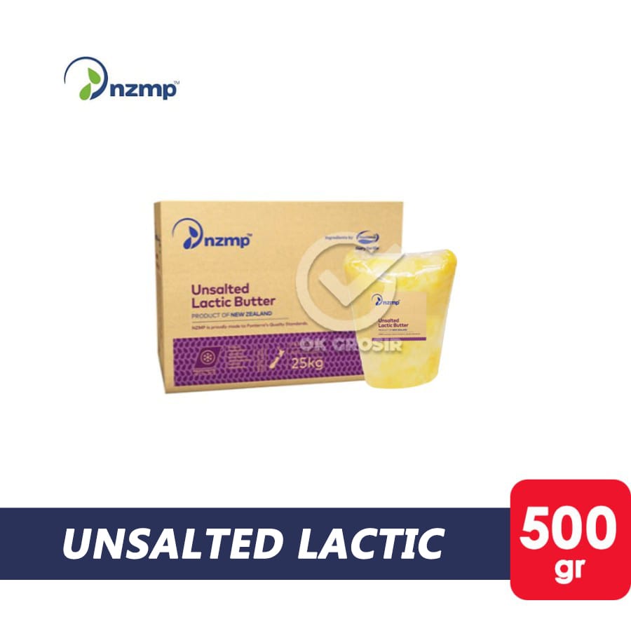 Jual NZMP Lactic Unsalted Butter (500 gr) | Shopee Indonesia