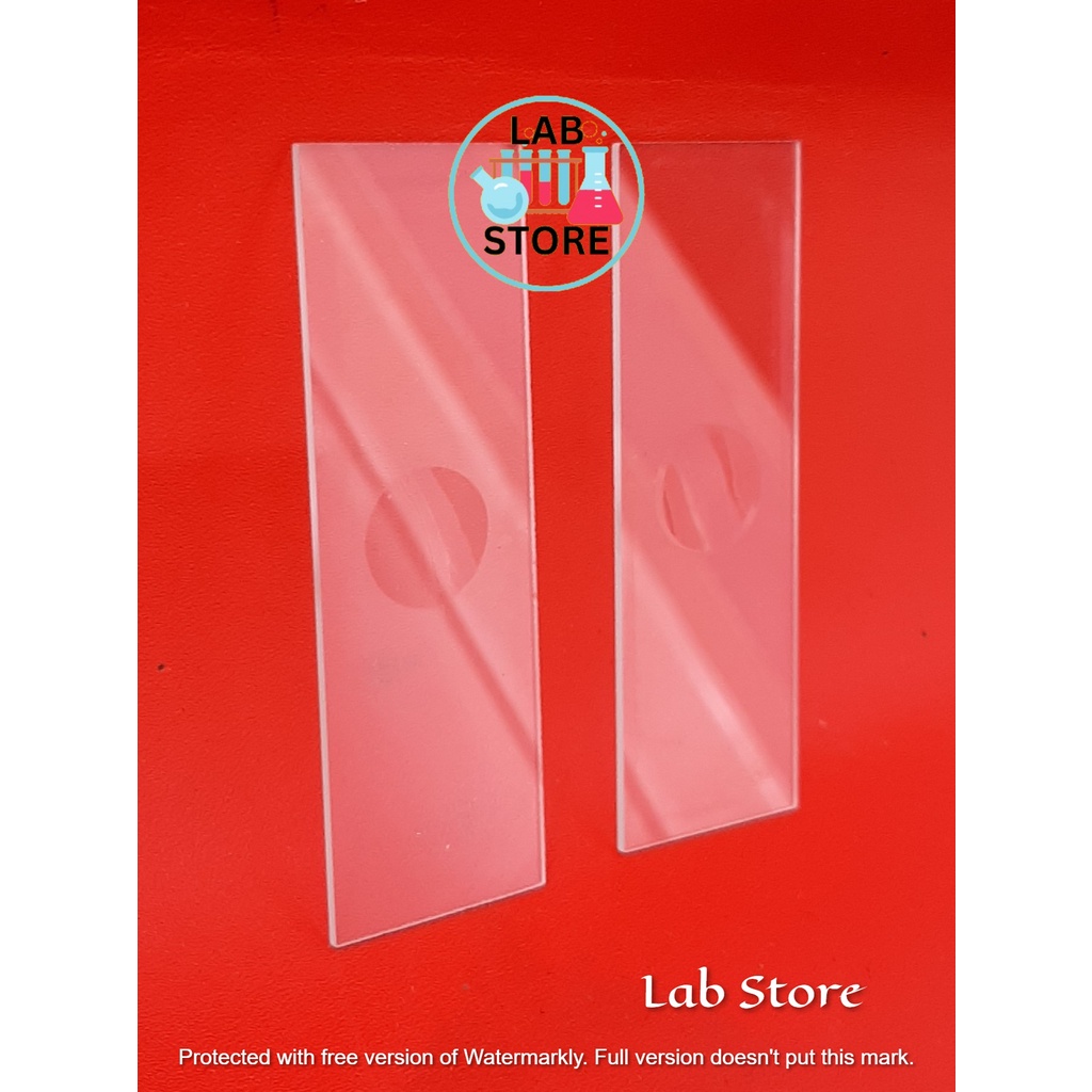Jual Microscope Slide Concave / Object Glass / Kaca Benda / Kaca