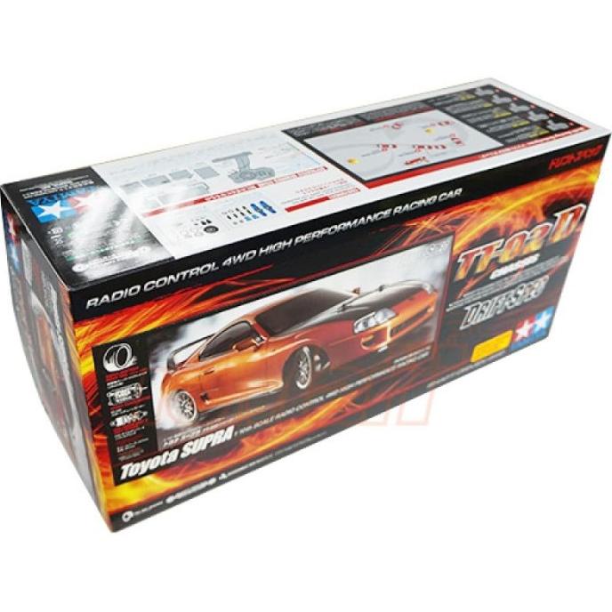 Jual Tamiya Tt02D 1/10 Toyota Supra Ep Rc Car Drift Kit W/ Esc Shopee
