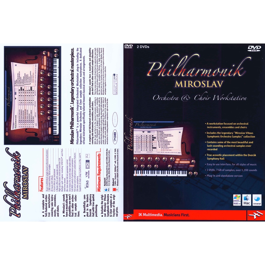 Jual PC DVD-MIROSLAVE PHILHARMONIK ORCHESTRA & CHOIR WORKSTATION ...