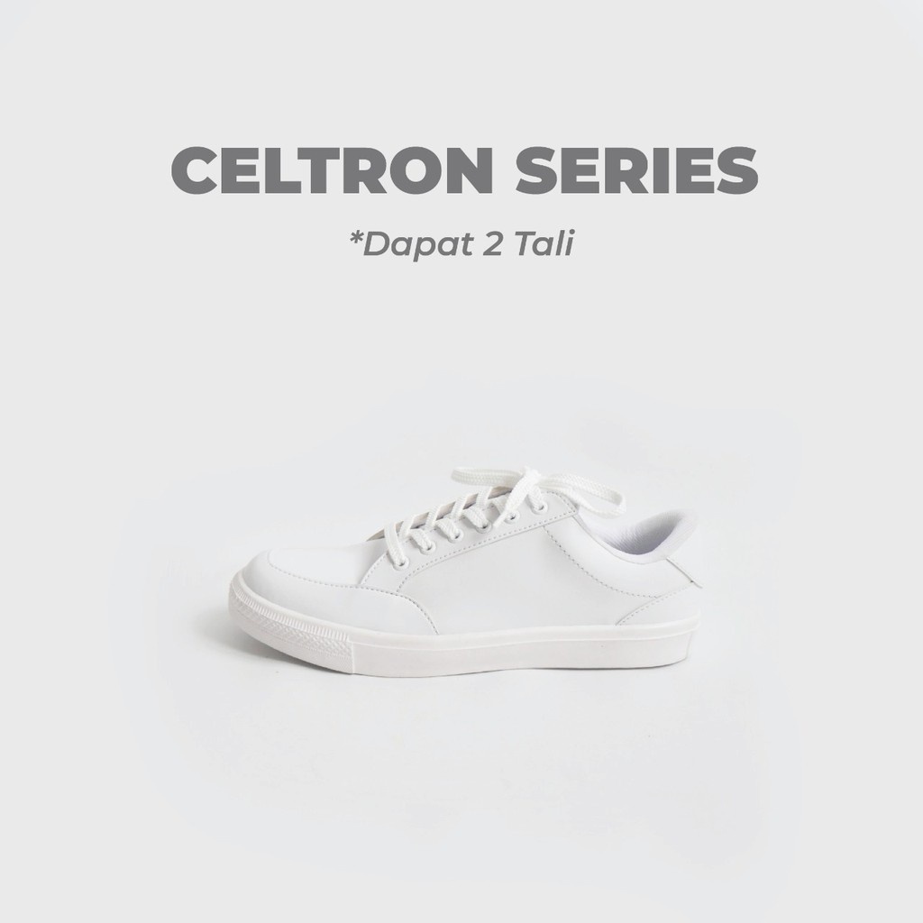 Jual Natara Sepatu Putih Pria Sneakers Cowok Casual Celtron Series