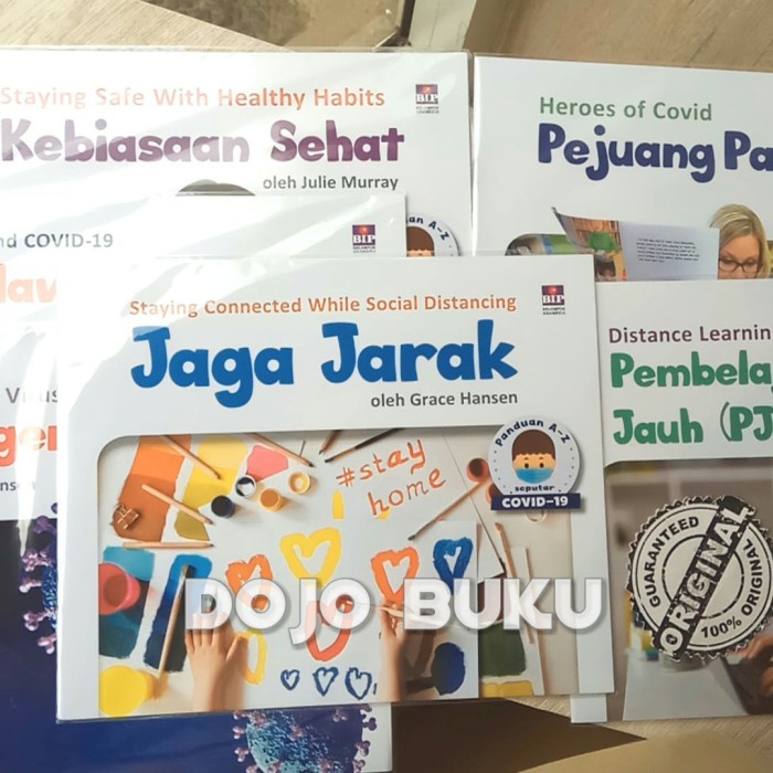 Jual Seri Panduan A-Z Seputar Covid 19: Jaga Jarak by ABDO Kids ...