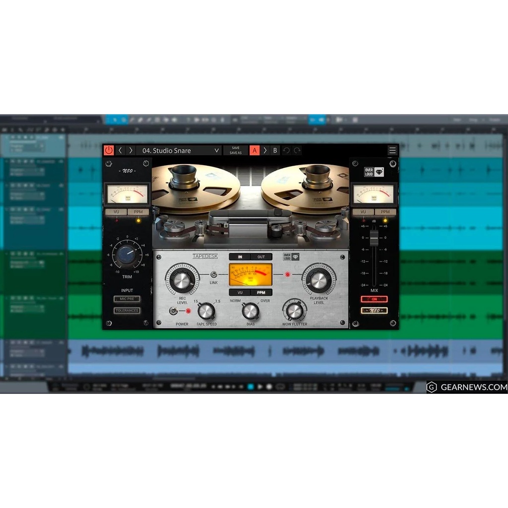 Jual Overloud GEM TAPEDESK 1 VST Plugin Tape Machine and multiple ...