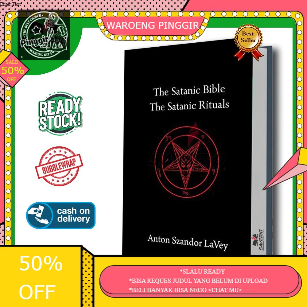 Jual Buku The Satanic Bible Anton Szandor Lavey Shopee Indonesia