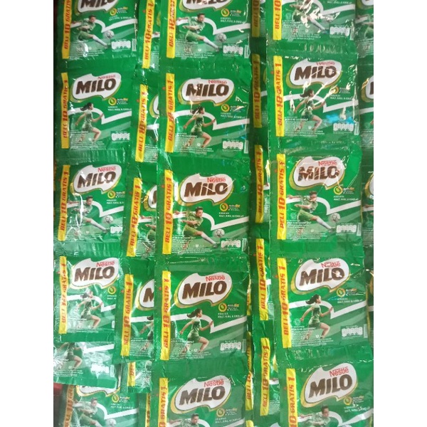 Jual Susu Milo Renceng 22 Gram 1 Renceng Isi 10 Pcs Shopee Indonesia