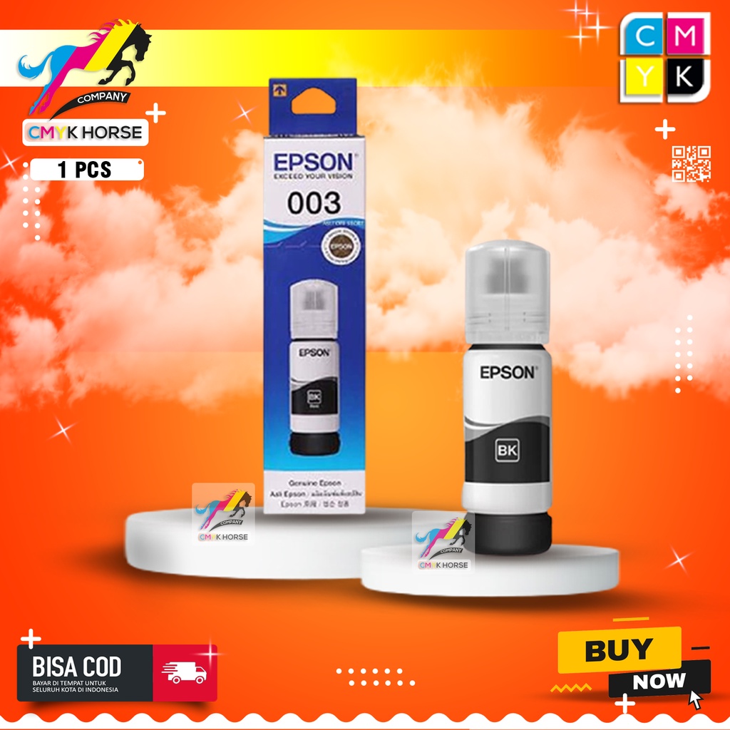 Jual Tinta Epson 003 Black Series L3110 L3150 L3100 L1110 L3101 L5190 Shopee Indonesia 7593