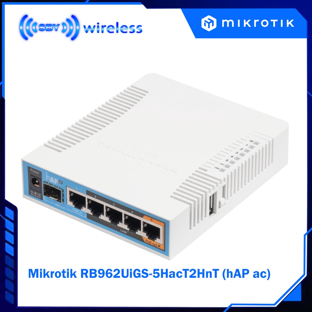 Jual Mikrotik RB962UiGS-5HacT2HnT (hAP ac) | Shopee Indonesia