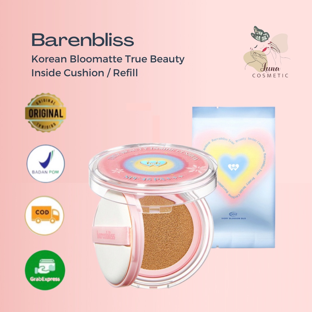 Jual BNB Barenbliss Korean Bloomatte True Beauty Inside Cushion ...