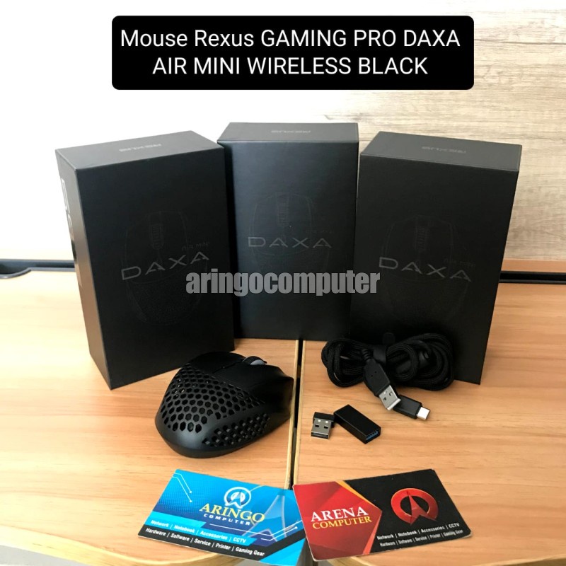 Jual Mouse Rexus GAMING PRO DAXA AIR MINI WIRELESS BLACK | Shopee Indonesia