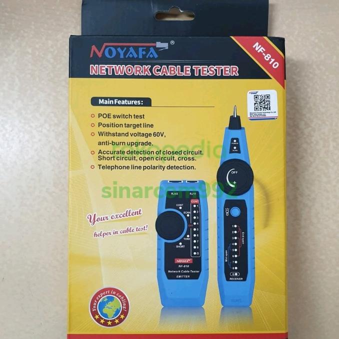 Jual Noyafa NF810 , Wire Tracker / Lan Cable Tester Shopee Indonesia