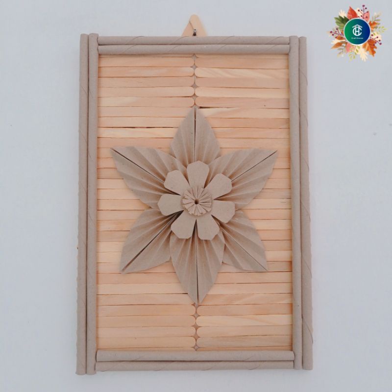 Jual HIASAN DINDING KREATIF ||Kerajinan Tangan|| DARI KERTAS NASI DAN