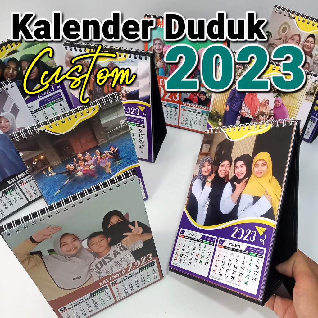 Jual KALENDER DUDUK CUSTOM 2023 | KALENDER DUDUK CUSTOM | KALENDER 2023 ...