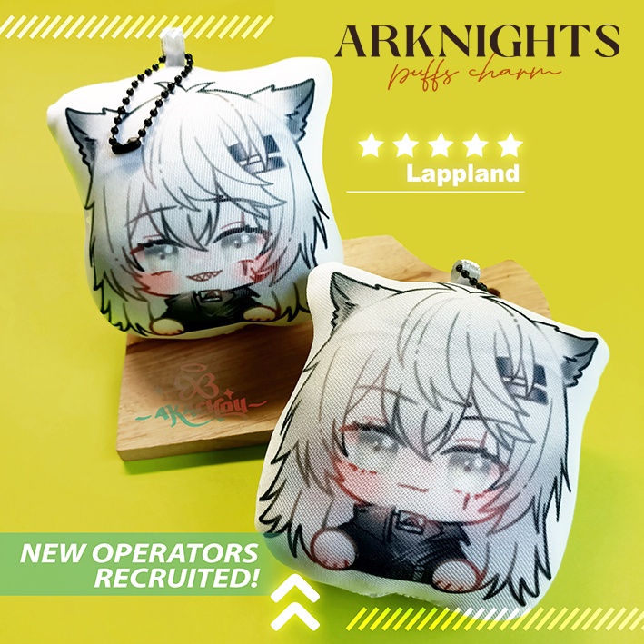 Jual Puffs Charm Arknights | Penguin Logistic : Lappland / Texas ...