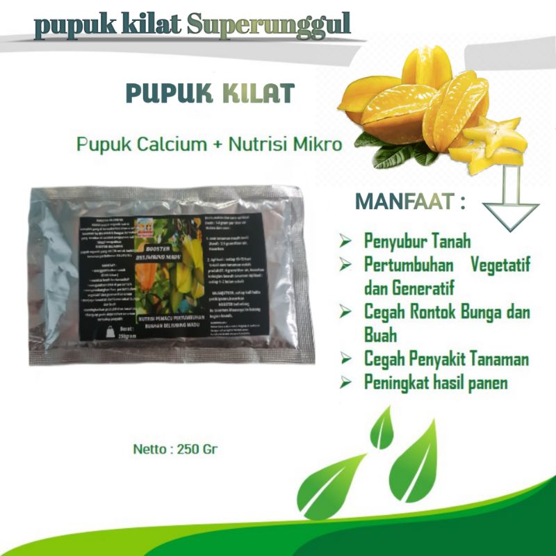 Jual Pupuk Booster Organik Pelebat Buah Belimbing Dan Perangsang Agar ...