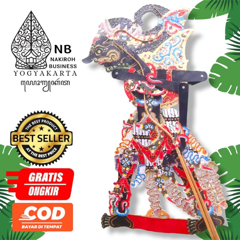 Jual Wayang Kulit Gatotkaca Gatotkoco Shopee Indonesia 2724