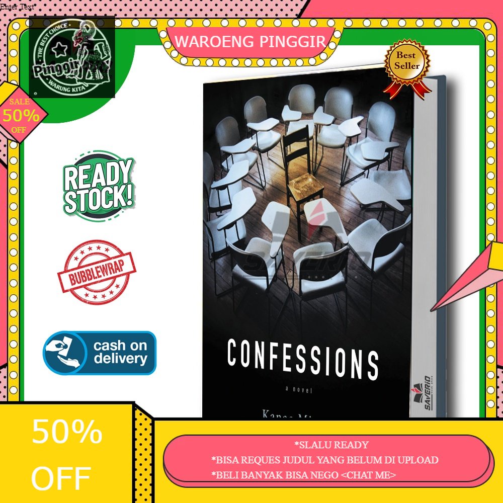 Jual Buku Buku Confession by Minato Kanae | Shopee Indonesia