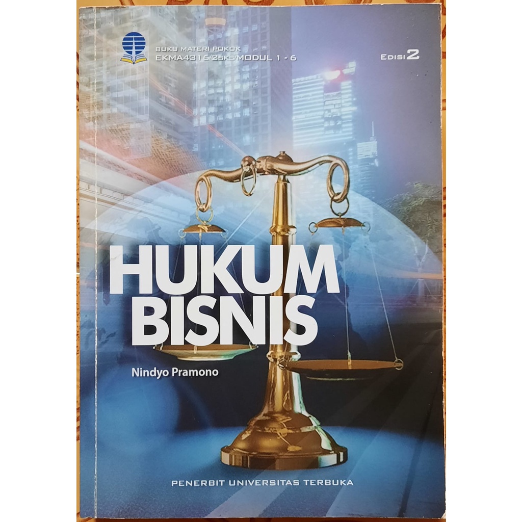 Jual HUKUM BISNIS EKMA4316 MODUL UT | Shopee Indonesia