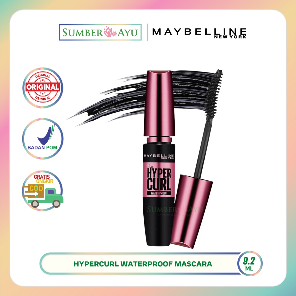 Jual Maybelline Hypercurl Mascara New Shopee Indonesia 0003