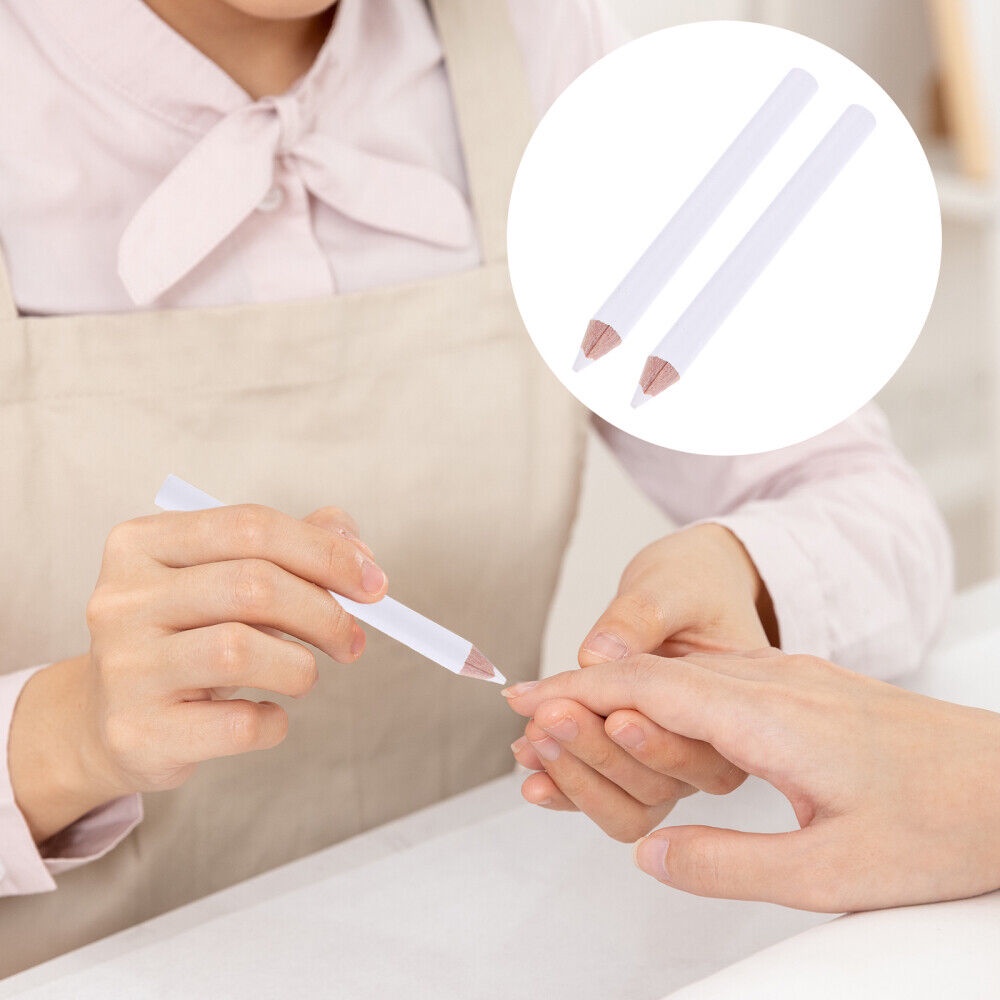 Jual White Nail Whitener Pencil Rhinestones Picker Pensil Putih Ujung