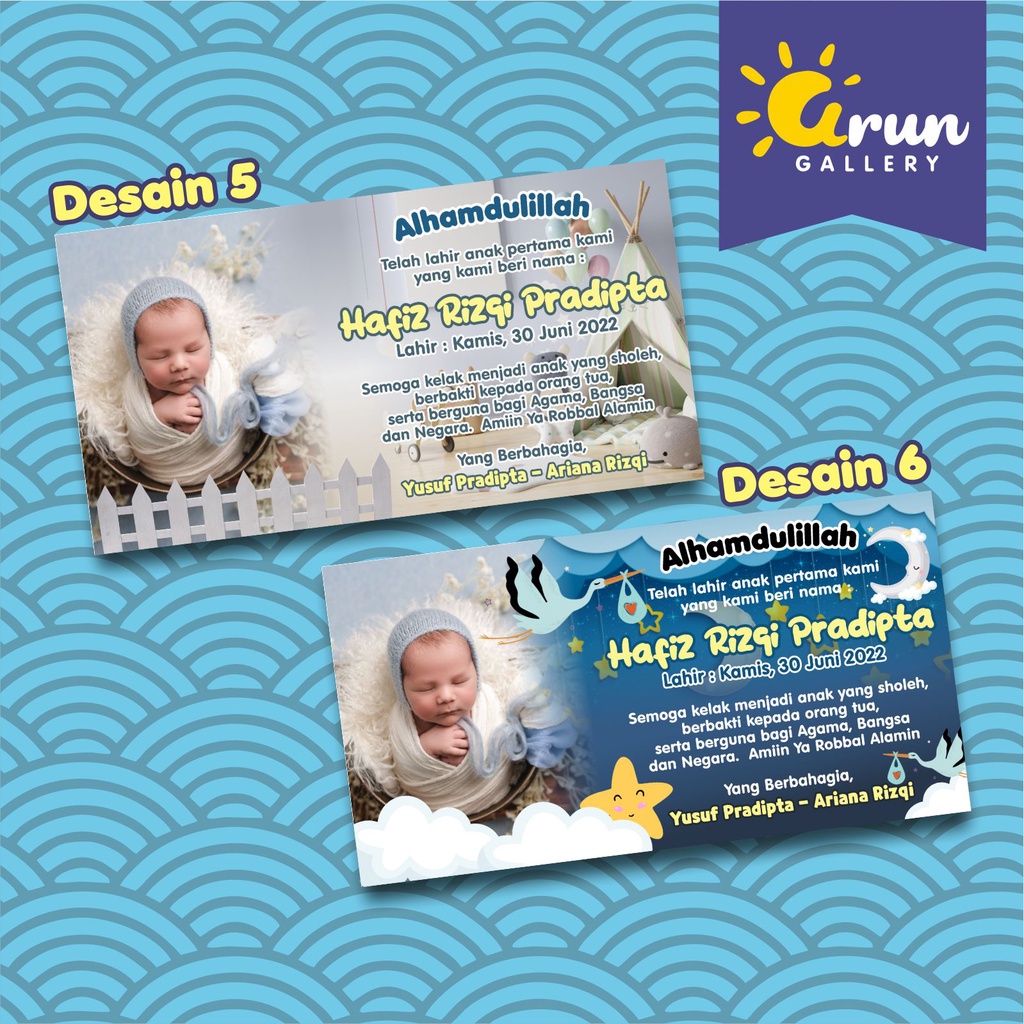 Jual STICKER BAYI | STIKER NAMA ANAK | STIKER AQIQAH | STIKER PUPUTAN ...