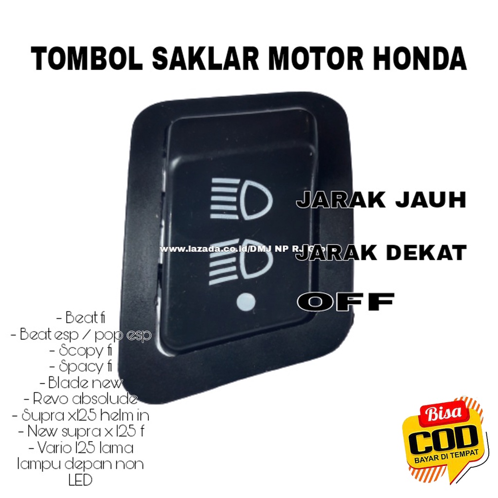 Jual Termurah!!! Saklar Tiga cetekan Saklar On Off Saklar Lampu Tombol ...