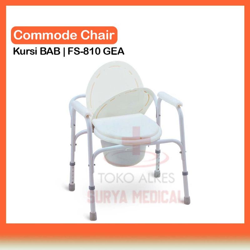 Jual Kursi Toilet Bab Lansia Commode Chair Gea Onemed Shopee Indonesia