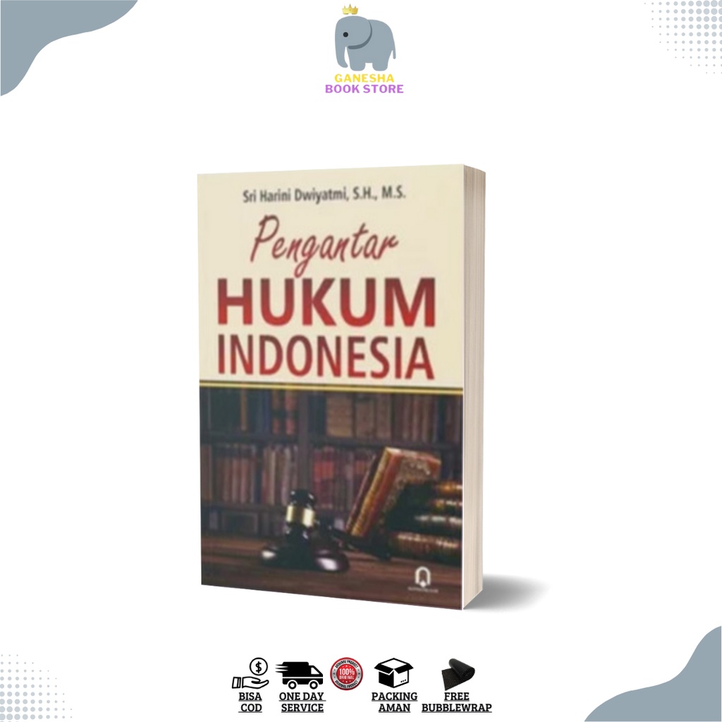 Jual Buku Pengantar Hukum Indonesia By Sri Harini Dwiyatmi | Shopee ...