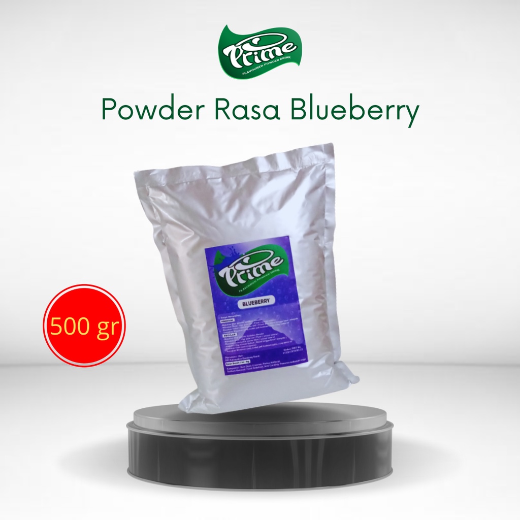 Jual Prime Bubuk Minuman Rasa Blueberry 500gr | Shopee Indonesia