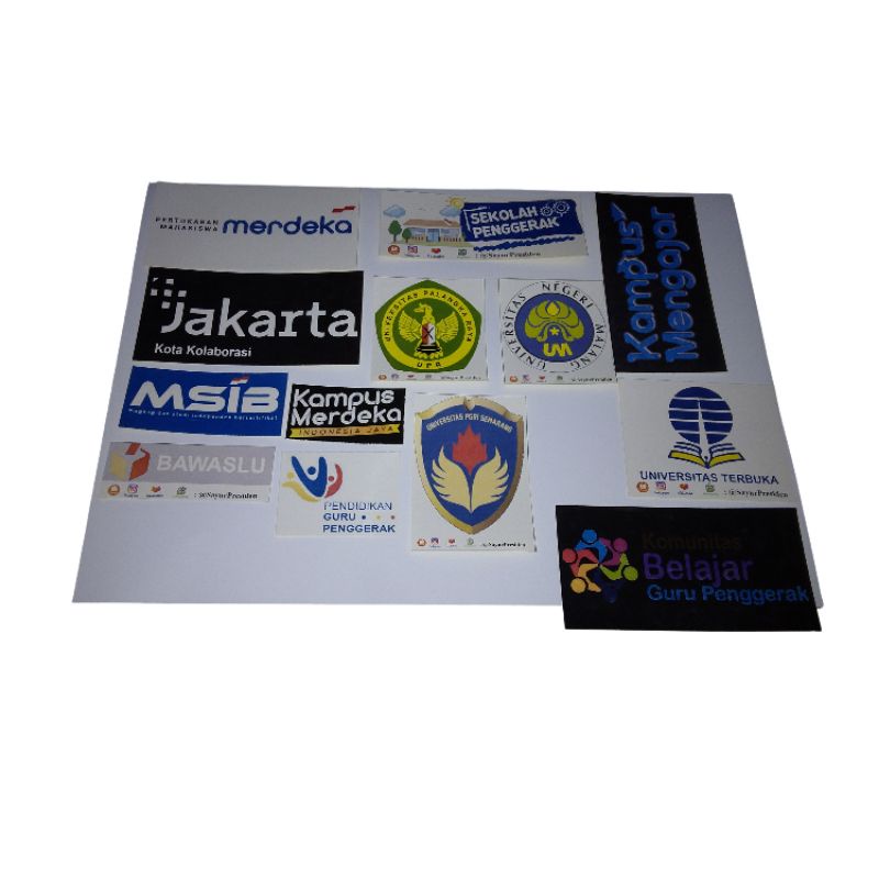 Jual Stiker Custom Shopee Indonesia