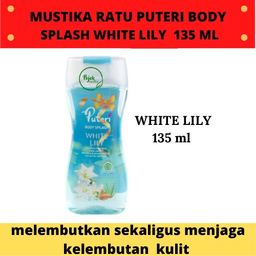 Jual Mustika Ratu Puteri Body Splash Putri Cologne 135ml White Lily