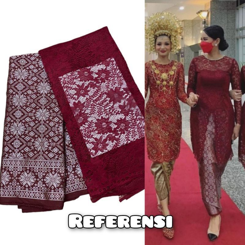 Jual Bahan Songket Semi Palembang / Bahan Meteran | Shopee Indonesia