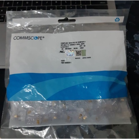 Jual Kabel Konektor Konektor Rj45 Amp Commscope | Shopee Indonesia
