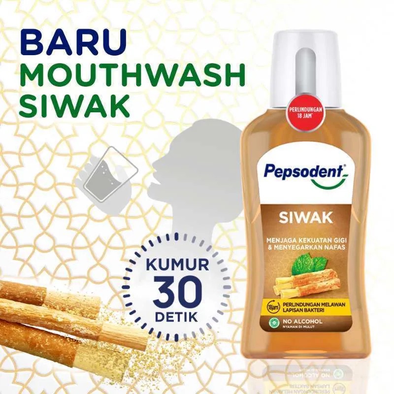 Jual Pepsodent Mouthwash Obat Kumur 300ml Shopee Indonesia