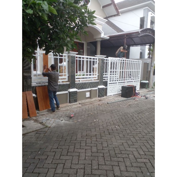 Jual Pagar Minimalis Modern Shopee Indonesia