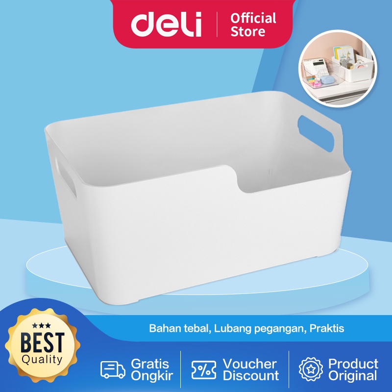 Jual Deli Storage Box / Kotak Penyimpanan Kapasitas 40 KG Multifungsi ...