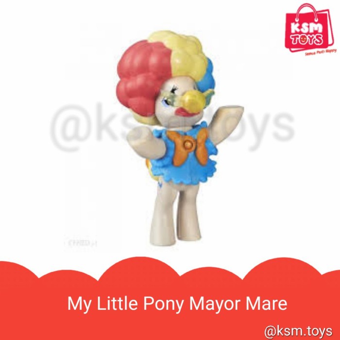 Jual My Little Pony Friendship Is Magic Mayor Mare Figure Koleksi ...