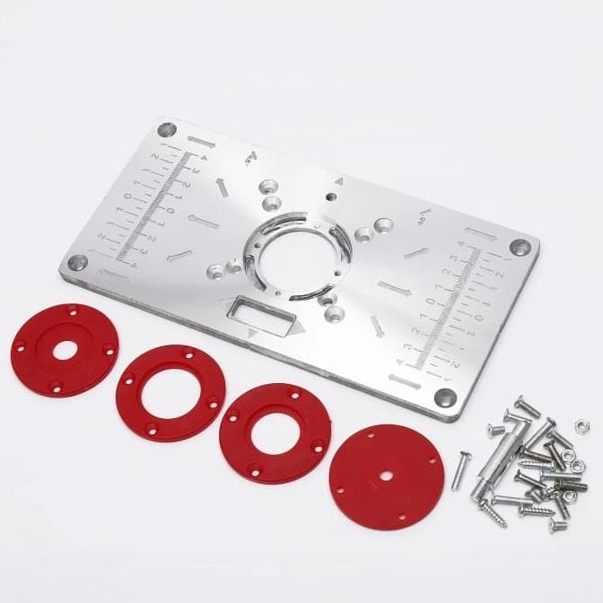 Jual insert plate router table / meja router / meja trimmer MESIN ...