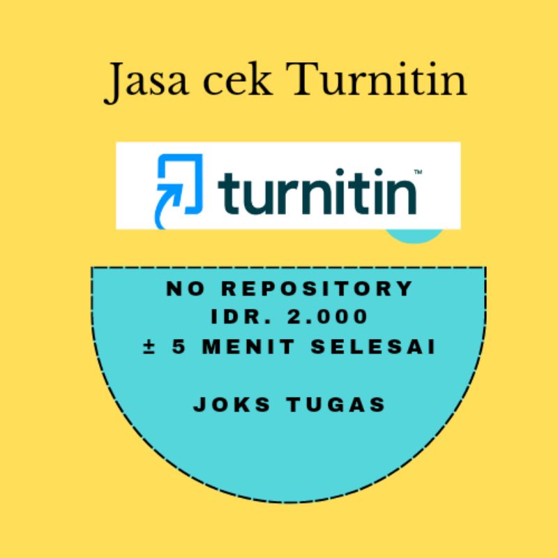 Cek Turnitin No Repository