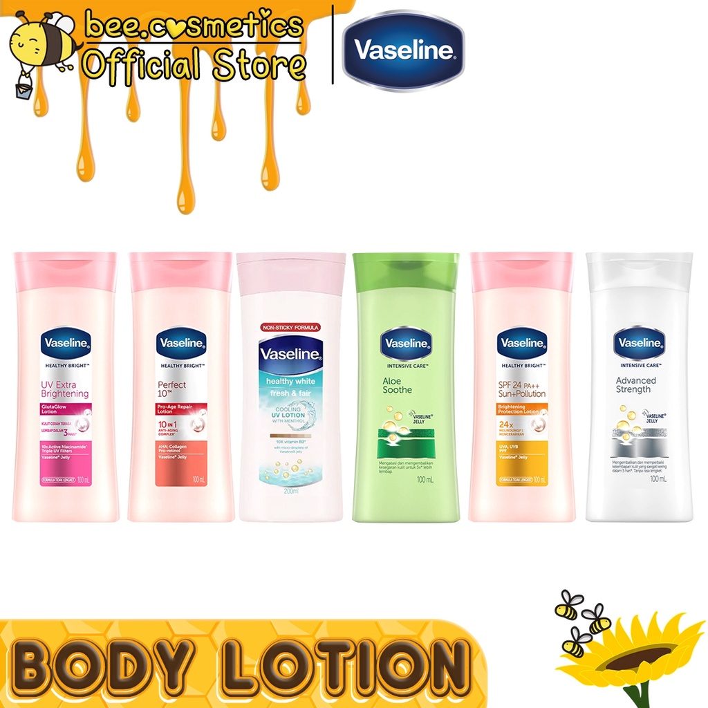  Foto zu Jual VASELINE LOTION SERIES 100ML - 200ML ( HEALTHY WHITE FRESH & FAIR 