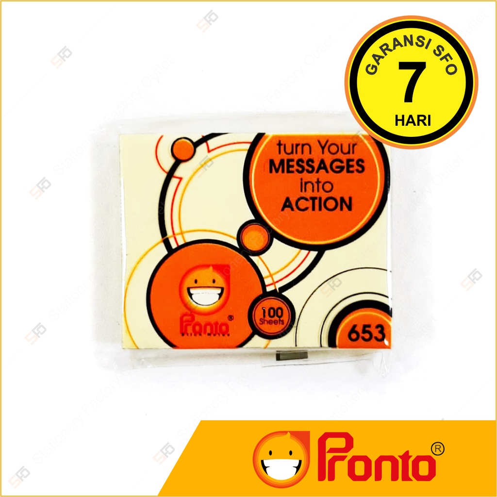 Jual Sticky Notes Pronto 40mm x 50mm (Memo / Post It) Shopee Indonesia